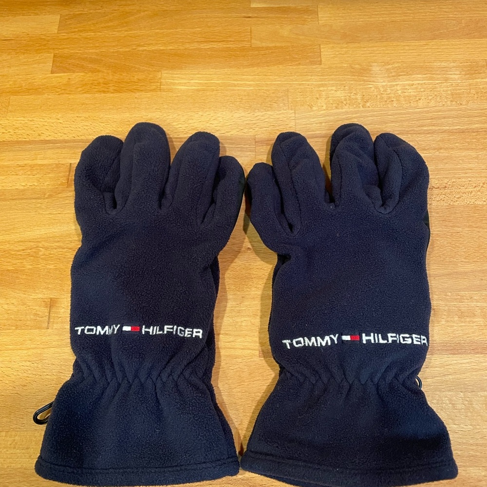 Men’s Tommy Hilfiger Dark Blue Fleece Gloves